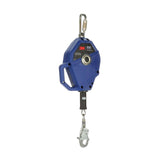 3M DBI-SALA Smart Lock Self-Retracting Lifeline 3503804, Stainless Steel Cable, Blue, 6 m